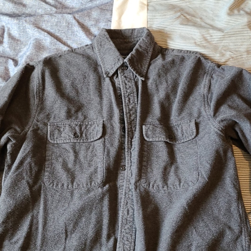 Land's End heavyweight flannel shirt